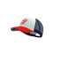 Gorra de Running Compressport Trucker Rojo