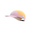 Gorra de Running Compressport 5 Panel Light Rosa/Naranja