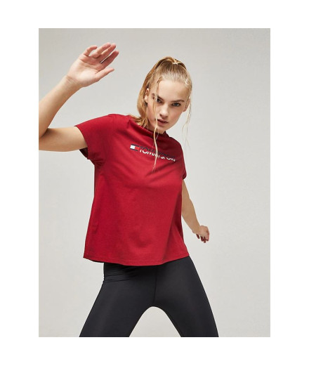 Camiseta de Fitness Tommy Hilfiger Chest Logo