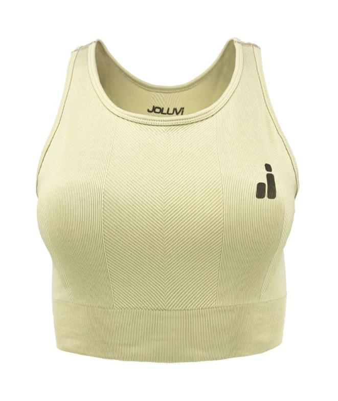 Top de montaña Joluvi Mia W Mujer Amarillo Claro