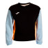 Sudadera Joma Stripe Adventure Negro Turquesa Naranja Infantil
