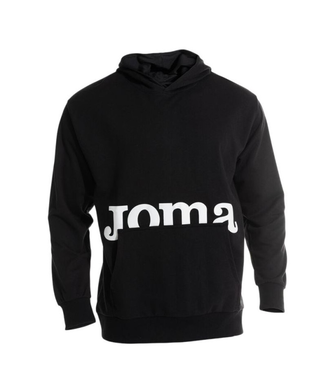 Sudadera Joma Con Capucha Mimetic Negro