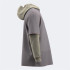 Sudadera Joma Con Capucha Mimetic Antracita Gris Medio
