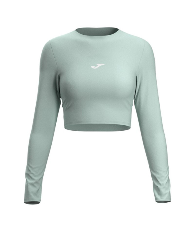 Camiseta Joma Manga Larga Step Mujer Verde