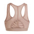 Sujetador Deportivo de Fitness adidas Pwrct Ms 3Bandas Bra Mujer Rosa/Negro
