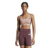 Sujetador Deportivo de Fitness adidas Pwrct Ms 3Bandas Bra Mujer Rosa/Negro