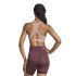 Sujetador Deportivo de Fitness adidas Pwrct Ms 3Bandas Bra Mujer Rosa/Negro