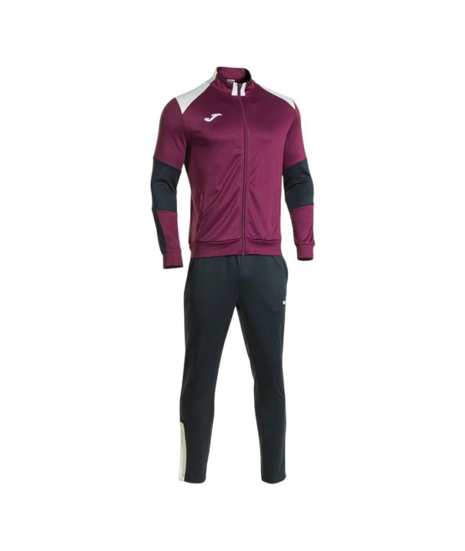 Chándal Joma Danubio Hombre Burdeo/Dark Navy Niño