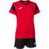Conjunto de Fútbol Joma Phoenix Mujer Antracita/Negro