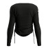 Camiseta Joma Manga Larga U-Tribe Negro Mujer