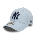 Gorra New Era LEAGUE ESS 9TWENTY New York Yankees Pastel Blue Infantil