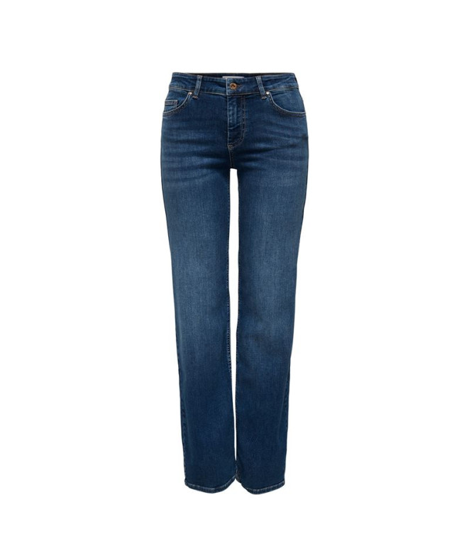 Pantalón Only Onlblush Mid Straight Dnm Tai021...