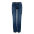 Pantalón Only Onlblush Mid Straight Dnm Tai021 Mujer Dark Blue Denim