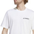 Camiseta de Montaña adidas Terrex Graphic Hombre Blanco