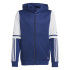 Chaqueta de Fútbol adidas Squadra25 Hood Infantil Azul/Blanco