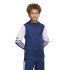 Chaqueta de Fútbol adidas Squadra25 Hood Infantil Azul/Blanco