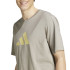 Camiseta adidas Future Icons 3Bar Hombre Beige