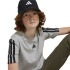 Camiseta adidas 3 Bandas Infantil Gris/Negro