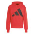 Sudadera adidas Big Logo French Terry Hd Hombre Rojo/Negro