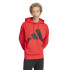 Sudadera adidas Big Logo French Terry Hd Hombre Rojo/Negro