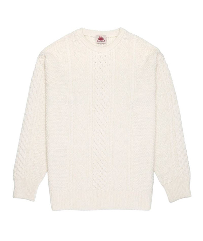 Sudadera Kappa Acrab Knitwear Rdk Hombre Blanco...