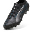 Botas de fútbol de Fútbol Puma Ultra 5 Ultimate Ag Eclipse Hombre Negro/Plata/Aguamarina