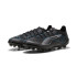 Botas de fútbol de Fútbol Puma Ultra 5 Ultimate Ag Eclipse Hombre Negro/Plata/Aguamarina