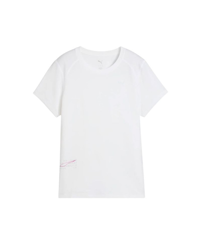 Camiseta De Running Puma Run Graphic Mesh Mujer...