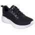 Zapatillas Skechers Bobs Infinity Mujer Negro Engineered Knit