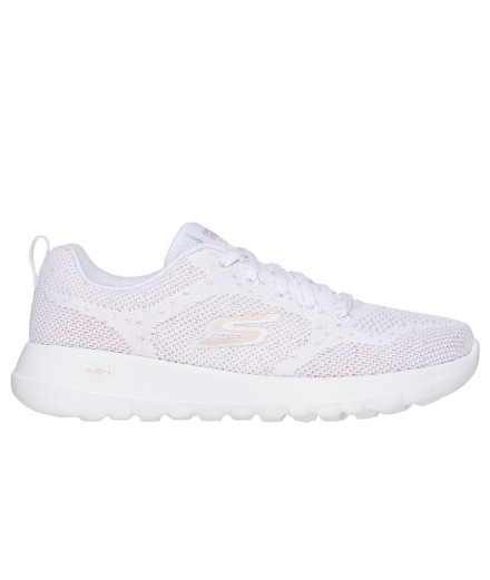 Zapatillas Skechers Go Walk Joy - Violet Mujer Blanco /Rosa