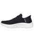 Zapatillas Skechers Slip-Ins Go Walk Flex - Grand Mujer Negro/Blanco