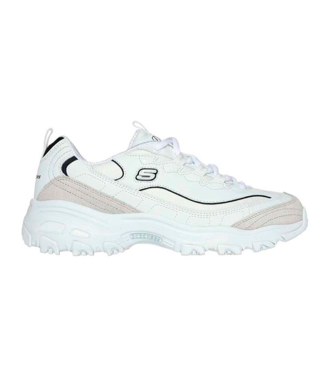 Zapatillas Skechers D'Lites Mujer Blanco