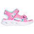 Sandalias Skechers Sola Glow Sandal Niña Rosa/Azul