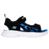 Sandalias Skechers Razor Splash - Aqua Niño Negro/Azul