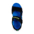 Sandalias Skechers Razor Splash - Aqua Niño Negro/Azul
