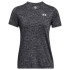 Camiseta de Fitness Under Armour Tech SSC- Twist Mujer Negro