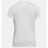 Camiseta de Fitness Under Armour Tech Ssc- Twist Mujer Gris