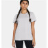 Camiseta de Fitness Under Armour Tech Ssc- Twist Mujer Gris