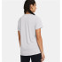 Camiseta de Fitness Under Armour Tech Ssc- Twist Mujer Gris