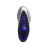 Zapatillas de Baloncesto adidas Dame 9 Plata metalizado / Negro núcleo / Azul lúcido