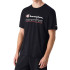 Camisa Champion SS Hombre Negro