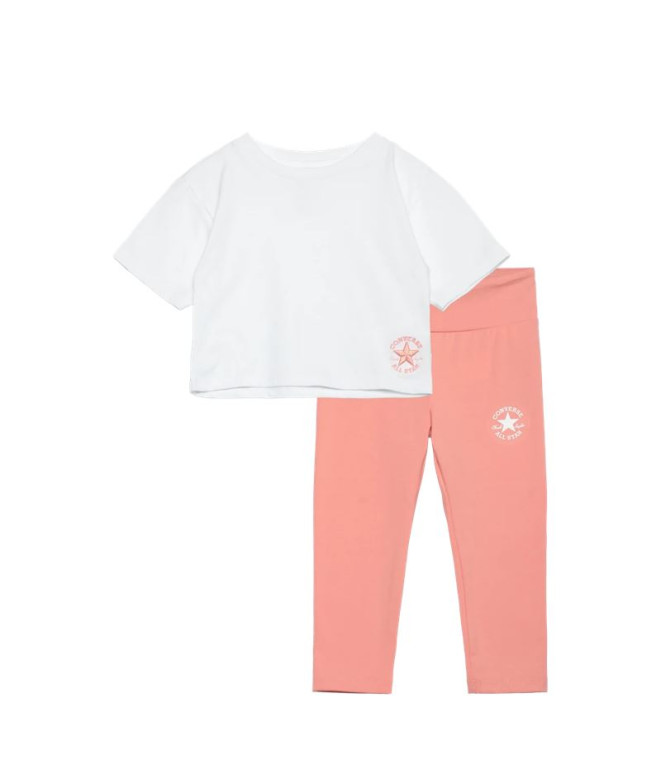 Set Converse Cnvg Boxy Tee & Legging Set Niña...