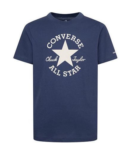 Camiseta Converse Dissected Chuck Patch Niño Marino