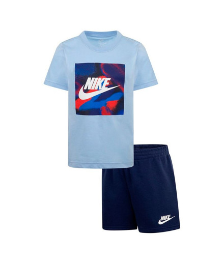 Camiseta Nike Nkn Club Express Ss Tee Short Infantil Marino