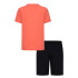 Pantalones Nike Nsw On The Move Jrsy Set Niño Negro