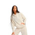 Sudadera Puma Essentials Script Comfort H,Alpine Snow Mujer