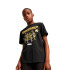Camiseta Puma Mid90S Graphic Tee I, Negro Infantil