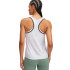 Camiseta Tirantes de Fitness Under Armour Tech Knockout Tank Mujer Blanco
