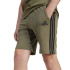 Pantalones adidas 3 Bandas Kn Sh 210 Infantil Verde Oscuro/Negro