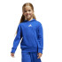 Sudadera adidas Lk Sl Fl Hd Infantil Azul/Blanco